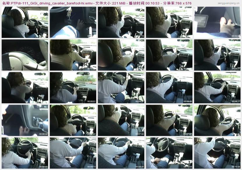ptpdr-111_GiGi_driving_cavalier_barefoot